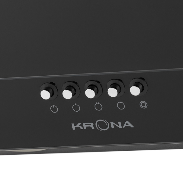 Вытяжка кухонная KRONA VENERA 600 black PB