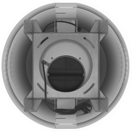 Цилиндрическая пристенная вытяжка Meferi TUBE40WH ISLA POWER