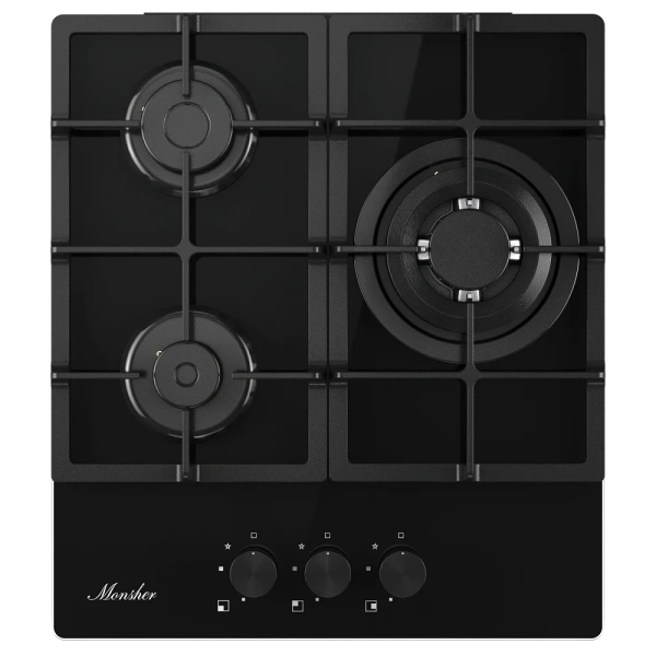 Газовая варочная панель Monsher MGG 43 Noir