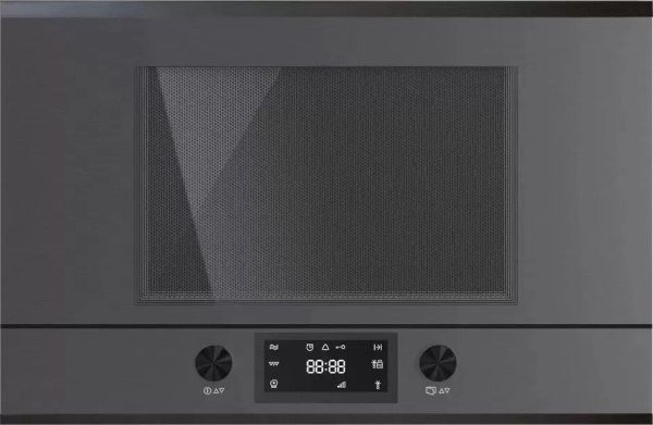 Встраиваемая микроволновая печь Kuppersbusch ML 6330.0 GPH 3 Silver Chrome