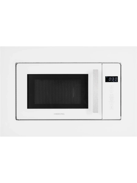 Встраиваемая микроволновая печь HIBERG i-VM 6502 W (инверторная)