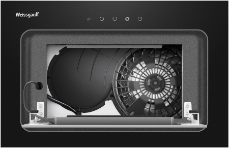 Вытяжка Weissgauff Aura 456 Touch Black Glass