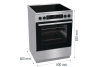 Стеклокерамическая плита Gorenje GEC6C61XA