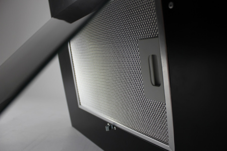Наклонная кухонная вытяжка LEX Mini 600 Black