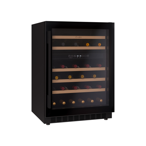 Винный шкаф отдельностоящий Lex LWD6046BL dual zone
