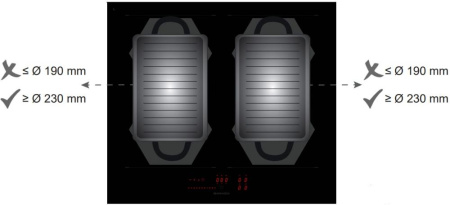 Индукционная варочная панель Barazza 1PIDC60N
