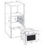 Электрический духовой шкаф Beko BCE12300X, серебристый