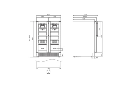 Винный шкаф Vestfrost Solutions W 38