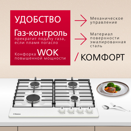 Газовая панель Hansa BHGW630301