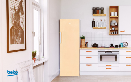 Морозильная камера Beko FNKR5290T21SB бежевая