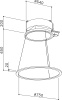 Вытяжка потолочная Sirius SLT 973 HALO LIGHT