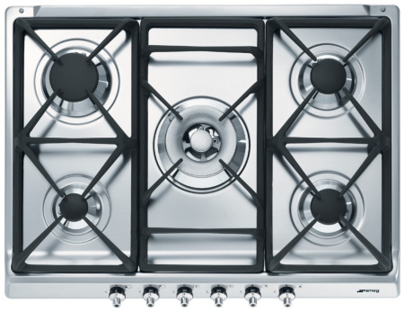 Газовая варочная панель Smeg SE70SGH-5