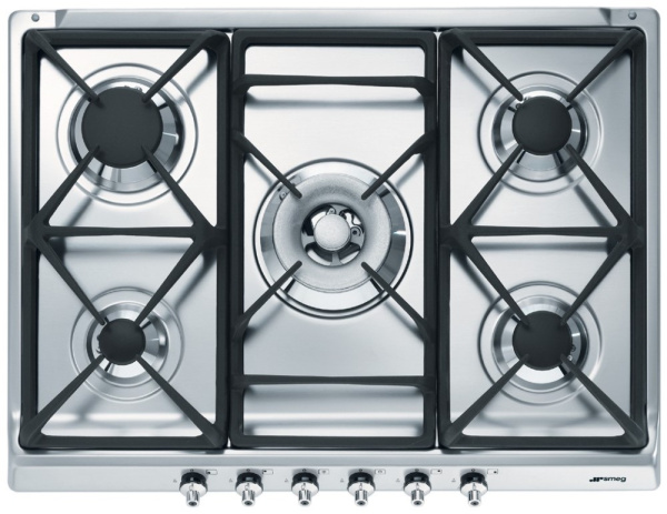 Газовая варочная панель Smeg SE70SGH-5