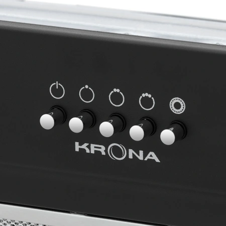 Вытяжка KRONA KATE 600 BLACK PB