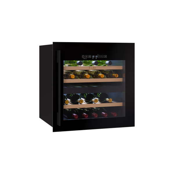Винный шкаф встраиваемый LEX LWD6036BL dual zone S