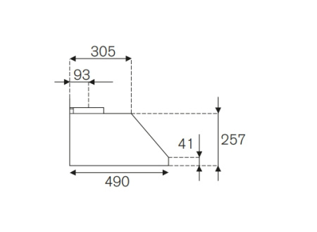 Вытяжка настенная / встраиваемая Bertazzoni KU90PRO1XA