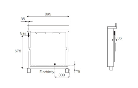 Варочный центр Bertazzoni MAS906MFESXT