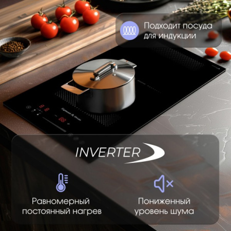 Индукционая варочная панель Zigmund & Shtain CI 61.3 B