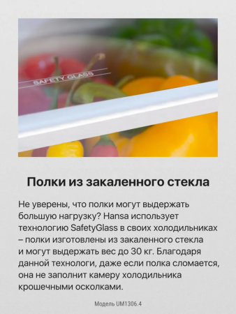 Встраиваемый холодильник Hansa UM1306.4