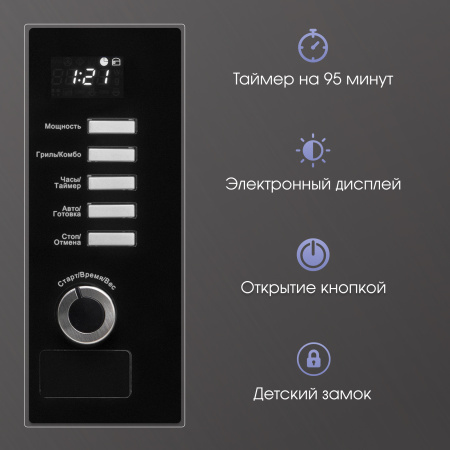 Микроволновка Zigmund & Shtain BMO 21 B