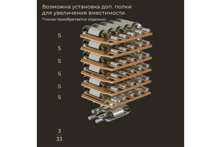Винный шкаф Meyvel MV33-KBF1