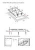 Газовая варочная панель HiSTORY HGE 320C FBK, чёрный