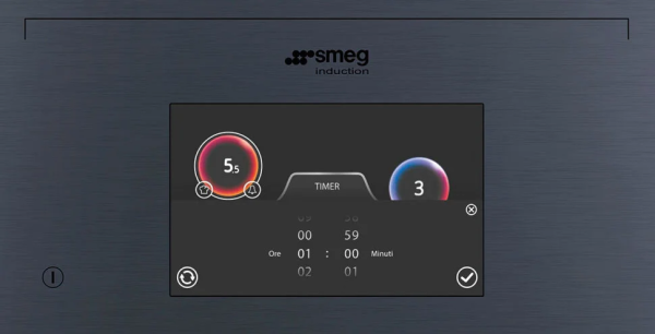 Индукционная варочная панель Smeg SIA1963DG