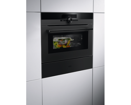 Компактный духовой шкаф AEG KMK965090T
