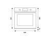 Духовой шкаф Bertazzoni F609HEREKTNE
