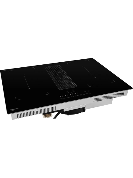 Индукционная варочная поверхность HIBERG с вытяжкой i8-VM8 B (80см, инверторная)