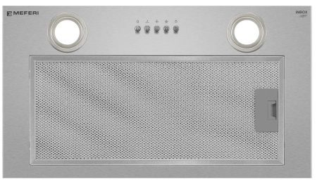 Полновстраиваемая вытяжка Meferi INBOX52IX LIGHT