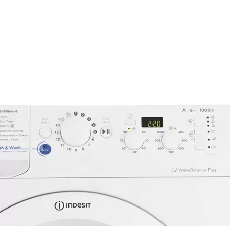 Стиральная машина узкая Indesit BWSD 61051 WWV RU