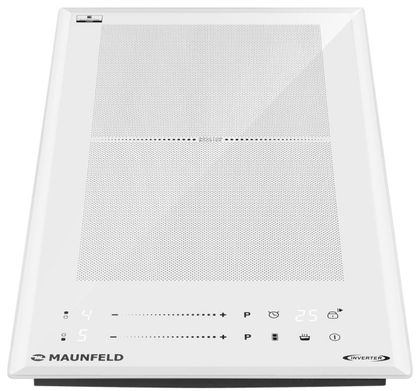 Индукционная варочная панель Maunfeld CVI292S2FWH LUX Inverter