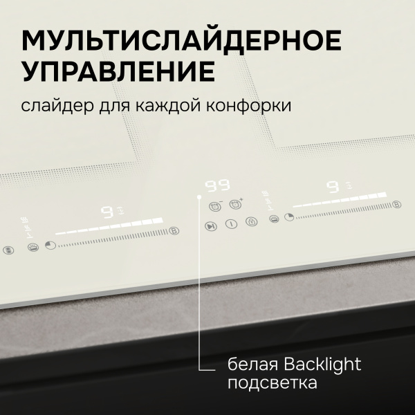 Индукционая варочная панель Zigmund & Shtain CI 69.6 I