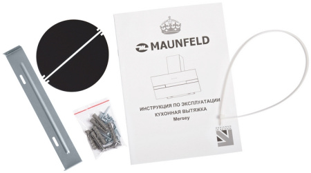 Вытяжка Maunfeld Mersey 50 белый\вставка сатин