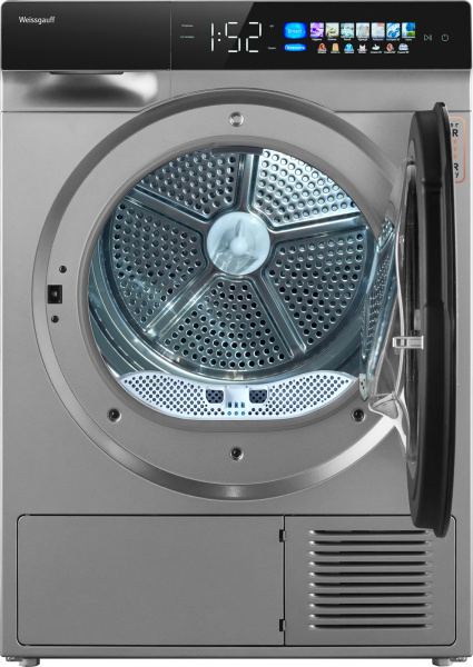 Сушильная машина Weissgauff WD 998 Heat Pump Full Touch Silver
