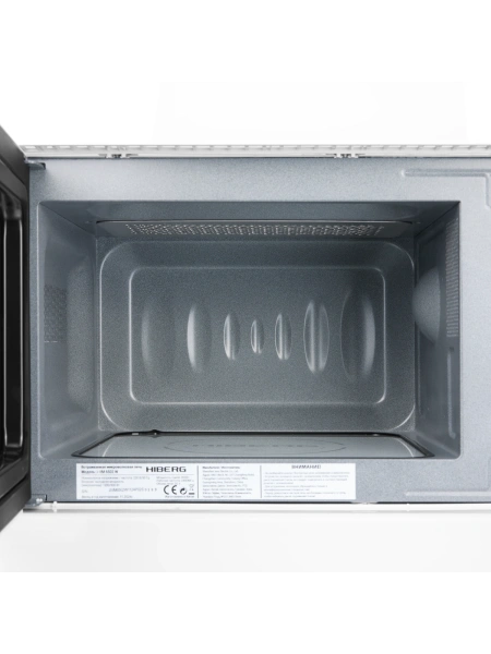 Встраиваемая микроволновая печь HIBERG i-VM 6502 W (инверторная)