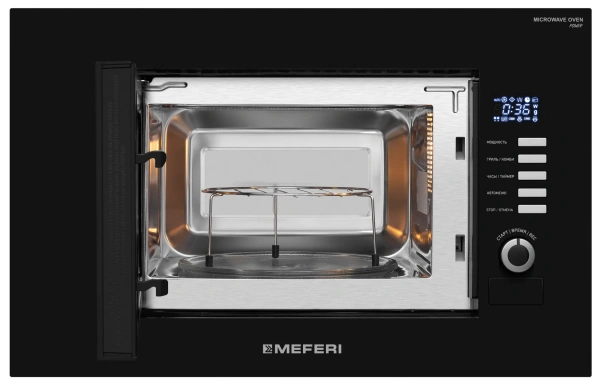 Микроволновая печь встраиваемая Meferi MMO6020BK SLIM POWER