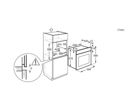 Духовой шкаф Electrolux KODEF70BZ
