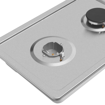 Газовая варочная панель MEFERI MGH302IX LIGHT