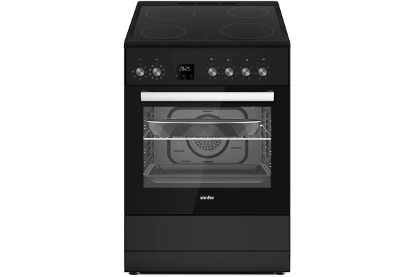 Электроплита Simfer F66VB09025 черная эмаль