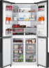 Холодильник Weissgauff WCD 450 Inox Glass NoFrost Inverter
