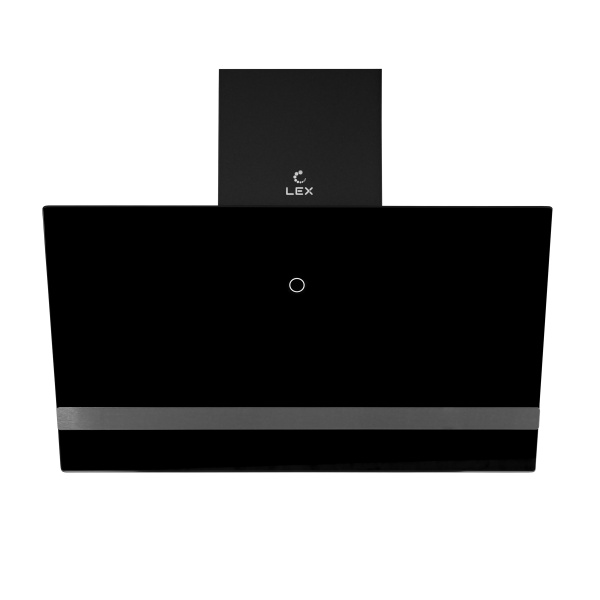 Наклонная кухонная вытяжка LEX Touch Eco 600 Black
