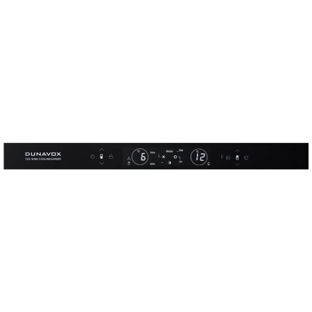 Винный шкаф встраиваемый Dunavox DVH-44.120DC.TO