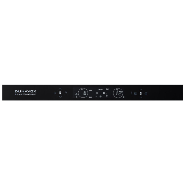 Винный шкаф встраиваемый Dunavox DVS-19.50SS