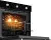 Газовый духовой шкаф Weissgauff WGO 706 Black Glass