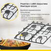 Газовая варочная панель Simfer H60Q40W511