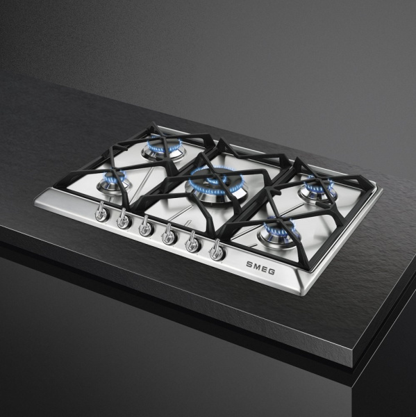 Газовая варочная панель Smeg SR975XGH