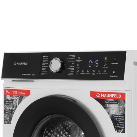 Стиральная машина c инвертором и паром Maunfeld MFWM149IWHT