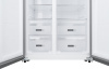 Холодильник Weissgauff WSBS 600 NoFrost Inverter Dark Grey Glass